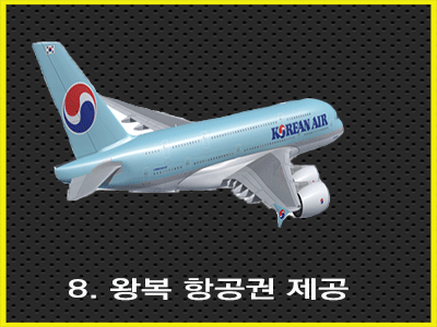 대한항공, 아시아나, 필리핀항공, 세부퍼시픽, 제주항공